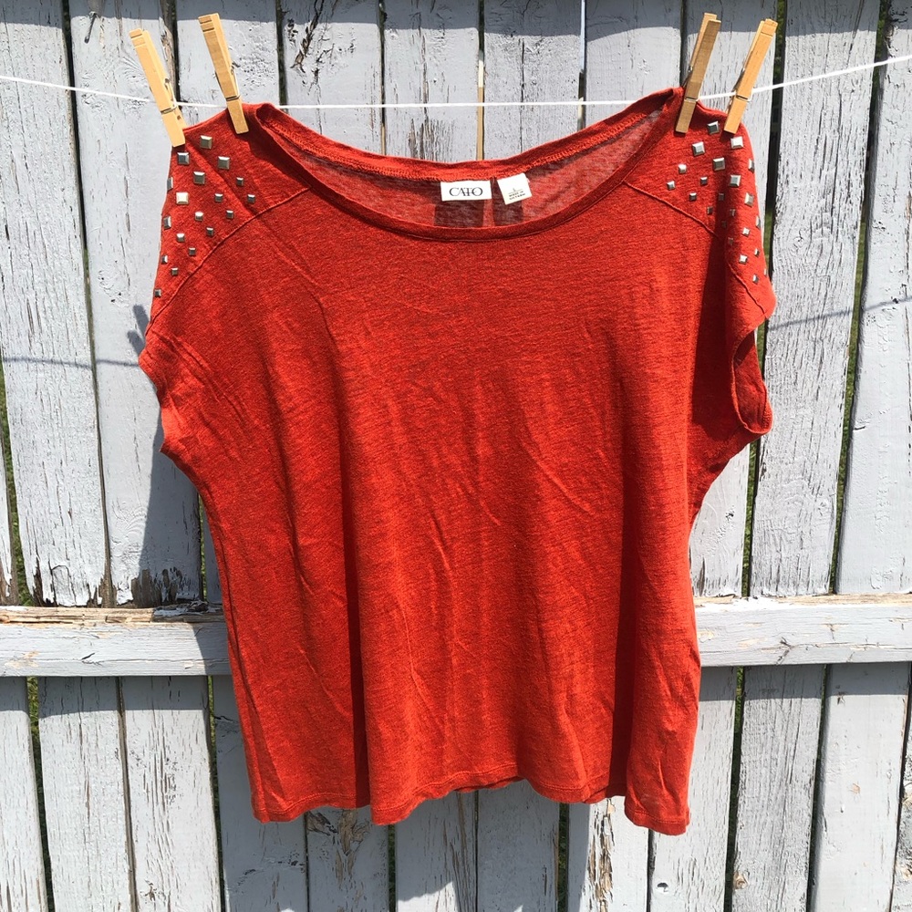 Cato 100% Linen Women’s Top Size L